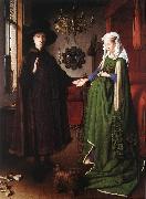 EYCK, Jan van, Portrait of Giovanni Arnolfini and his Wife df